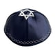 thumbnail image 2 of Sombrero Yamaka clásico tradicional transpirable bordado para celebraciones de la vida diaria Marina de guerra, 2 of 8