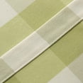 thumbnail image 6 of Buffalo Check Green and White Gingham Plaid Valances for Windows of Kitchen Modern Style Linen Textured 18 Inch Long Rod Pocket Valance for Small Windows, One Panel, 6 of 6
