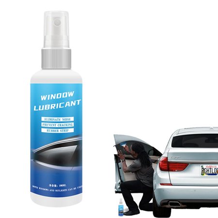 Cartinbon Silicone Spray Lubricant 100ML Car Door Glass Lift Rubber Softening Agent Multi Spray Lubricant to Eliminate Noise and Prevent Adhesion nice