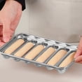 thumbnail image 4 of Hot Dog Pan, Easy Clean Sausage Mold Silver Simple Use  for Kitchen, 4 of 7