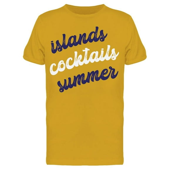 Islands Cocktails Summer Men's T-shirt