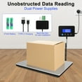 thumbnail image 5 of Shipping Scale, 660lbs Heavy Duty Digital Postal Scale for Packages, 0.35oz High Accurate Postage Scale for Small Business, Luggage, Home Use, 13.39*11.02in, 5 of 8