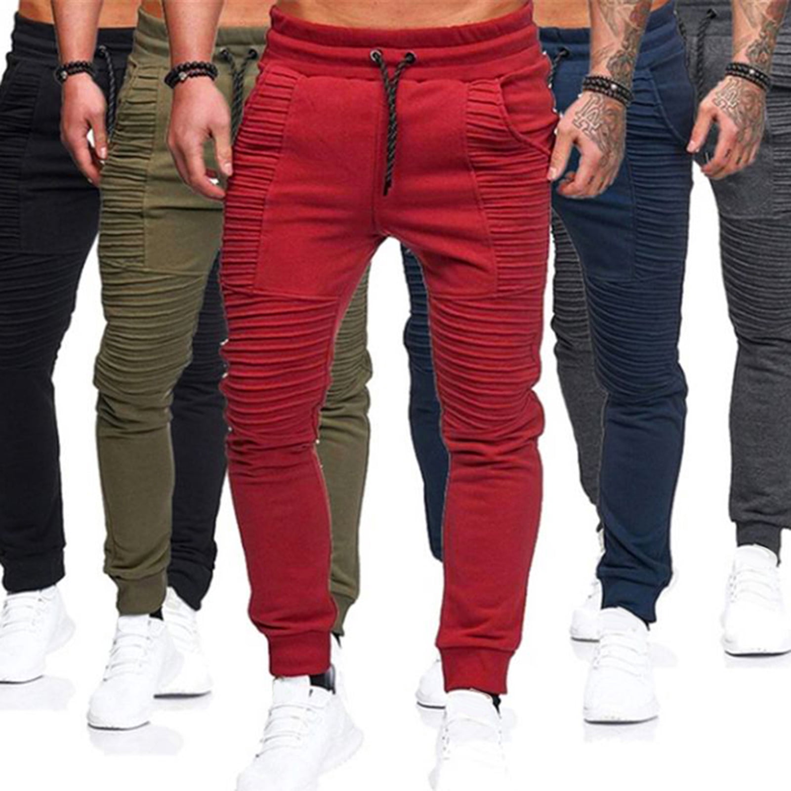Yimiao Sweatpants Breathable Solid 