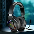 thumbnail image 4 of Outoloxit E600 RGB Over-Ear Wired Gaming Headset with Noise Cancelling Mic for PC Type-C, 4 of 5