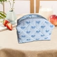 thumbnail image 5 of None Makeup Toiletry Organizer Bag Zipper Closure Large Capacity Bow Knot Print Multifunctional Toiletry Organizer Storage Bag, 5 of 5
