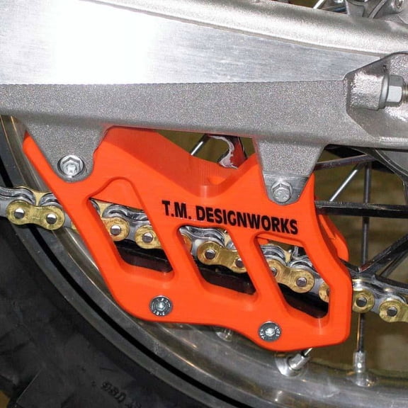 T.M. Designworks RCG-KT3-OR Factory Edition 2 Rear Chain Guide - Orange