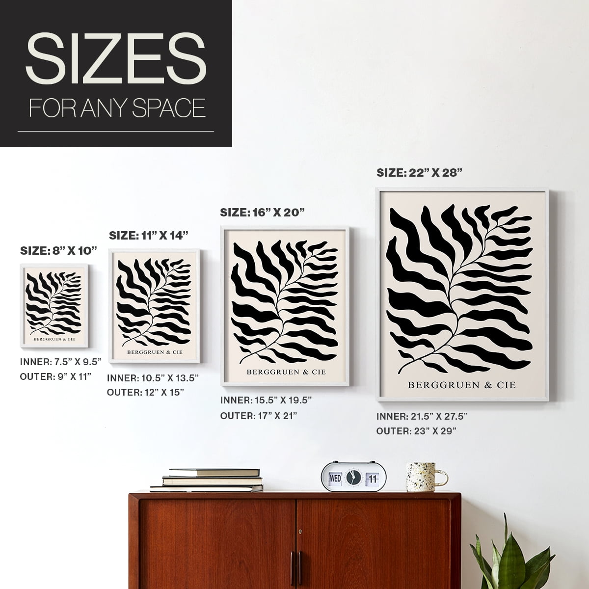 Matisse LII Framed Print - Solid Wood