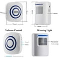 thumbnail image 2 of Motion Sensor Alarm, Wireless Driveway Alarm, Home Security Business Detect Alert With 2 Sensor And 1 Receiver,38 Chime Tunes - Led Indicators For Ind, 2 of 5