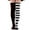 White, variant on GigrtiJin Women Thigh High Socks Long Knee High Socks Ladies over the Knee Socks Stockings Fashion Casual Comfy Socks