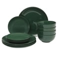 thumbnail image 1 of Juego de vajilla Gibson Home Simple Essential Hunter Green 12P, 1 of 7