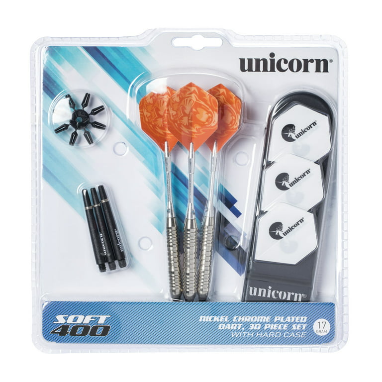 Unicorn High-Quality, Recreational Steel 400 Dart Set Includes