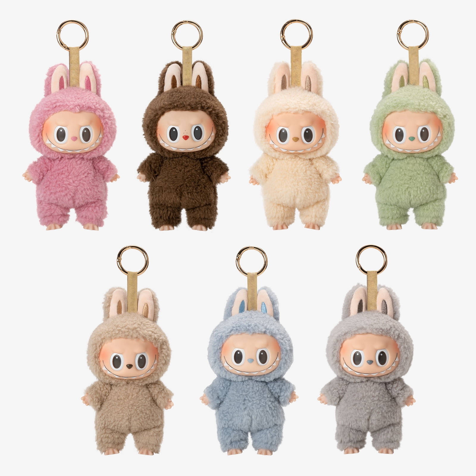 Labubu The Monsters Exciting Macaron Plush Doll Etciting