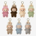thumbnail image 4 of Labubu The Monsters Exciting Macaron Plush Doll Etciting Macaron Sea Selt Coconut Plush Dolls Figure Toy Box Toy Keychain Type Design Gift Sea Selt Coconut, 4 of 6