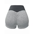 thumbnail image 7 of FANNYC Sexy High-Waist Womens Yoga Shorts Workout Activewear Fitness Gym Running Shorts Abdominal Control Hip-Lifting Sports Shorts Stretch Waistband Biker Shorts ,S-2XL, 7 of 7