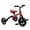 Red, variant on 3in 1 Tricycle for Toddlers Age 2-5 Years Old Boys Girls with Detachable Pedal And Training Wheels, Baby Balance Bike Trikes Riding Toys, Ride-on Bike Toys Bike Birthday Gift for Outdoor And Indoor