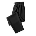 thumbnail image 3 of Ahuyic Mens Sweatpants,Sweatpants for Men Pants,Mens Summer Casual Elastic Waist Drawstring Straight Pocket Breathable Pants, 3 of 5