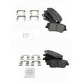 thumbnail image 3 of TRQ Front & Rear Ceramic Disc Brake Pad Kit for Santa Fe Sport Sorento New BFA20175 Fits select: 2016-2018 KIA SORENTO, 2017-2018 HYUNDAI SANTA FE SPORT, 3 of 4