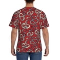 thumbnail image 2 of Naloa Snake Men's T-Shirt Sport T-shirt Men's Basic Tee Casual Men's Shirt, Round Neck, Short Sleeves - 3X-Large, 2 of 5