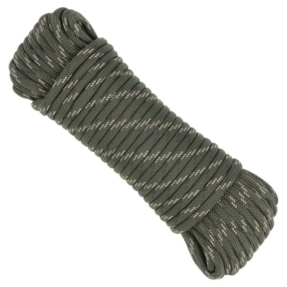 Allen Company Vanish Multipurpose Outdoor Paracord - 550lb Breaking Strength 50 Feet - Multi