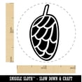 thumbnail image 2 of Pinecone Doodle Self-Inking Rubber Stamp Ink Stamper - Brown Ink - Medium 1 Inch, 2 of 7