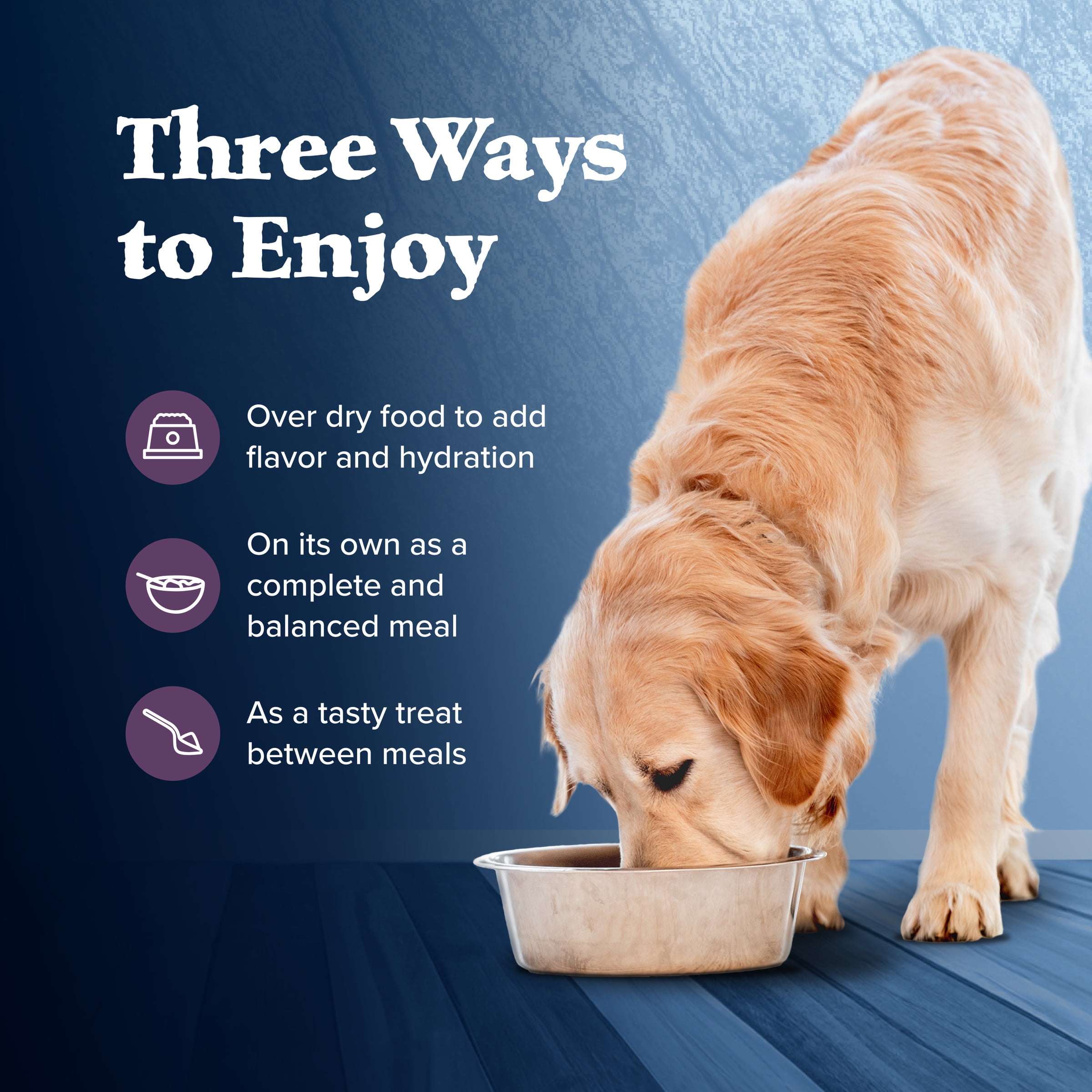 (12 pack) Blue Buffalo Wilderness High Protein Beef and Chicken Wet Dog Food for Adult Dogs, Grain-Free, 12.5 oz. Can