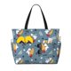 thumbnail image 1 of Disketp Surf Shark Bolsa de Playa de Gran Capacidad, Bolso Impermeable y a Prueba de Arena para Mujer, Ideal para Playa, Piscina y Natación, 1 of 7