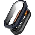 thumbnail image 5 of KOMI 3 Pack Compatible with Xiaomi Mi Band 8 Screen Protector with Tempered Glass Hard PC Case Cover Anti-Scratch All-Around Protective Cases for Xiaomi Smart Band 8 Fitness Tracker, 5 of 5