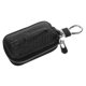 thumbnail image 5 of unbranded Bolsa De Cuero Para Llaves Con Cremallera Color Negro Y Protección Segura Para Llaves De, 5 of 7