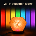 thumbnail image 5 of Himalayan Salt Lamp with Natural Crystal, Warm Glow Night Light Home Decor for Bedroom & Living Room, Decorative Mood Lighting, 5 of 9