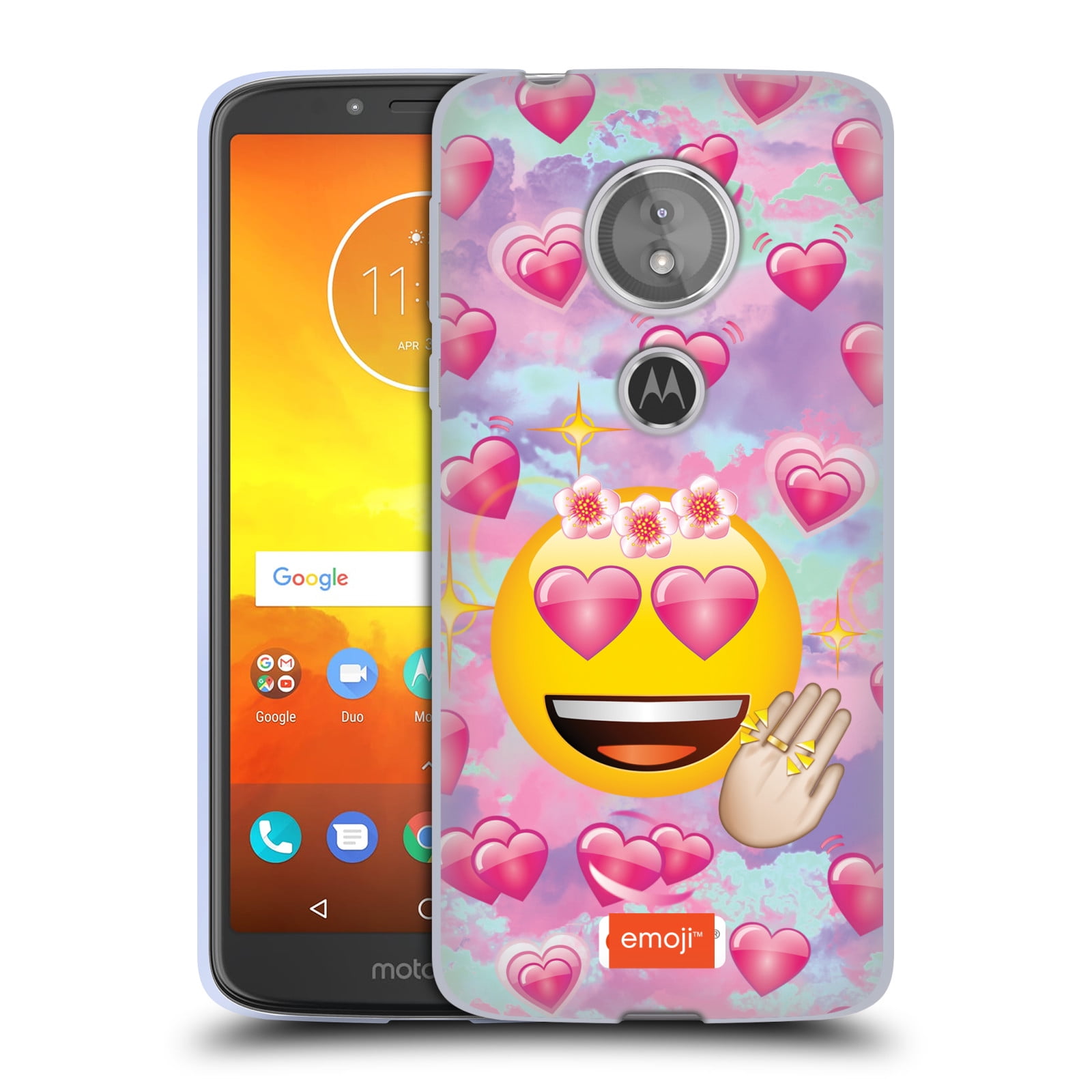 OFFICIAL EMOJI SMILEYS SOFT GEL CASE FOR MOTOROLA PHONES
