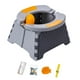 thumbnail image 2 of Asiento de orinal de entrenamiento plegable portátil para niños pequeños. Instalación conveniente. gris, 2 of 8