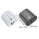thumbnail image 3 of Cargador rápido USB C de 12 W con puerto PD + cargador rápido de pared con soporte, 3 of 8