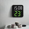 thumbnail image 2 of JGJJUGN LED Digital Alarm Clock with Voice Control, Adjustable Brightness, Night Mode, Multi-scene Wall Clock for Practical Use, 2 of 2