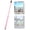 Pink, variant on Sliding Door Security Bar,Heavy Duty Sliding Patio Door Lock Bar, 20-50inch Adjustable Multi-use Window Security Bars, Sliding Door Stopper,White,1Pack