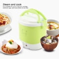 thumbnail image 1 of 1L Electric Mini Rice Cooker Thermal Heating Electric Lunch Box Food Steamer Cooking Container Multicooker Used In Home 220V Or Car 12V Truck, 1 of 8