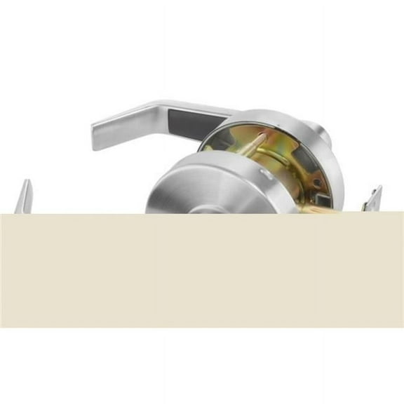 Yale AU4608LN626 Commercial Classroom Augusta Lever Grade 2 Cylindrical Lock with Para Keyway, Satin Chrome