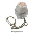 thumbnail image 3 of Cute Cat Claw Keyboard Fidget Toys Keychain for Adults Keyboard Clicker Keychain Fidget Sensory Toys for Anxiety Decompression (Without light), 3 of 7