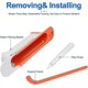 thumbnail image 3 of Sink rack kitchen retractable drain rack filter pool vegetable drain basket household dishwashing rag storage rack, 3 of 5