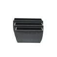 thumbnail image 6 of CosmoLiving by Cosmopolitan 20", 18", 16"W Indoor Outdoor Black Metal Planter (3 Count), 6 of 9