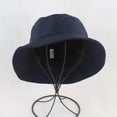 thumbnail image 2 of CoCopeaunts Spring Summer Bucket Hats Unisex Solid Color Basin Hat Breathable Mesh Lining Women Folding Mens Fisherman Hat, 2 of 8