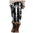 thumbnail image 5 of mgoYE Halloween Pants Women Women's Halloween Ankle Length Seasonal Printed Leggings Women Legging Size XL, 5 of 7