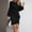 Black summer dresses, variant on SEMPAI Summer Dresses Womens Dresses Long Sleeve Crew Neck Print Mid-Length Sundresses For Women 2025 Athletic for Cocktail Party Women Dresses Up to 60% Off
