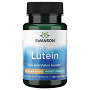 Swanson Lutein 20 mg 120 Softgels