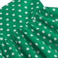 thumbnail image 5 of FAOWME Kids Girls Strap Spliced Polka Dot Vintage Children Dress Princess Dress Green 11-12 Years, 5 of 6