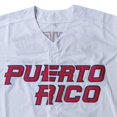 thumbnail image 4 of Kekambas #21 Roberto Clemente Puerto Rico World Game Classic Mens Baseball Jersey Cosido Talla M, 4 of 5