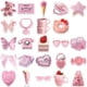 thumbnail image 5 of Pegatinas estéticas rosas para niñas, pegatinas bonitas impermeables, 50 Uds., pegatinas para teléfono móvil con botella de agua para adolescentes y niños JAMW Sencillez, 5 of 5