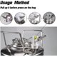 thumbnail image 5 of Juego de desconexión rápida de barril de cerveza líquida y Gas con bloqueo de bola de 2 pares, tuerca y grifo de cerveza para sistema de elaboración casera, 5 of 5