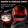 thumbnail image 2 of Posavasos para Coche, Juego de 4 Portavasos Universales de Silicona, Antideslizantes y a Prueba de Fugas (Gris), 2 of 4
