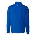 thumbnail image 3 of Men's Cutter & Buck Blue Arnold Palmer Invitational Traverse Stretch Quarter-Zip Pullover Top, 3 of 3