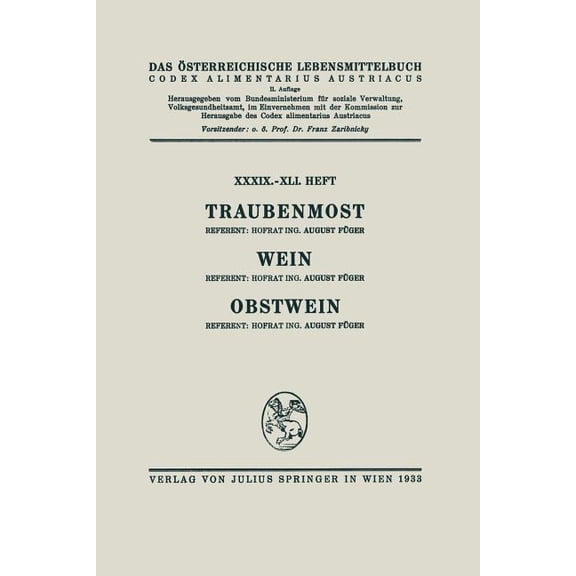 Traubenmost. Wein. Obstwein, (Paperback)